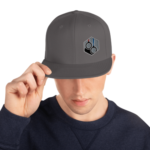 Offset embroidered / offset logo Snapback hat