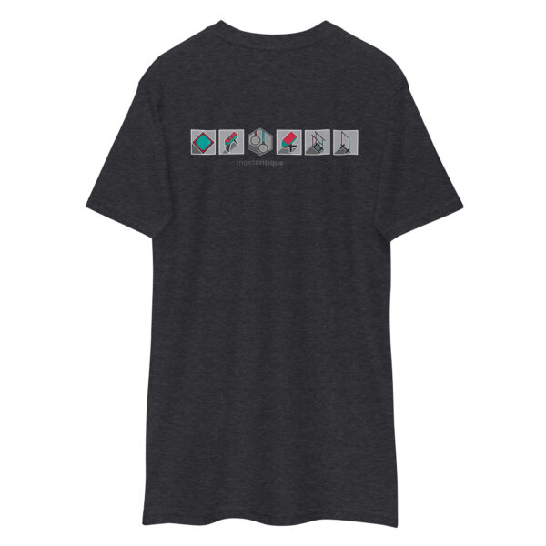 Adult #MENSGYMNASTICS premium heavyweight tee - Image 4