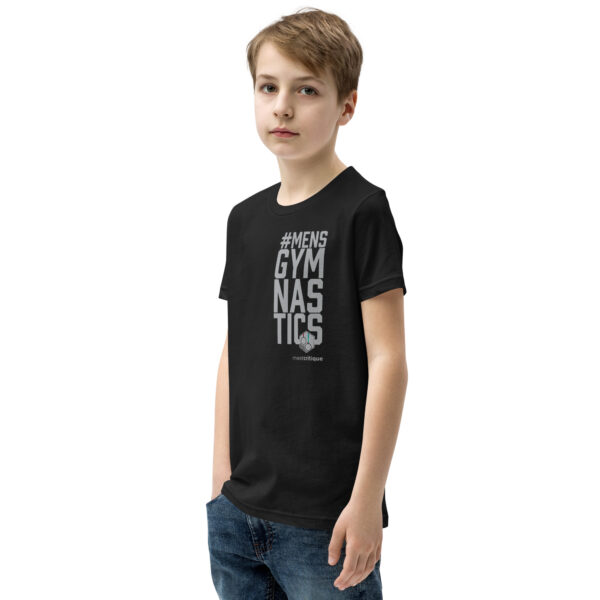 Youth #MENSGYMNASTICS Short Sleeve T-Shirt - Image 3