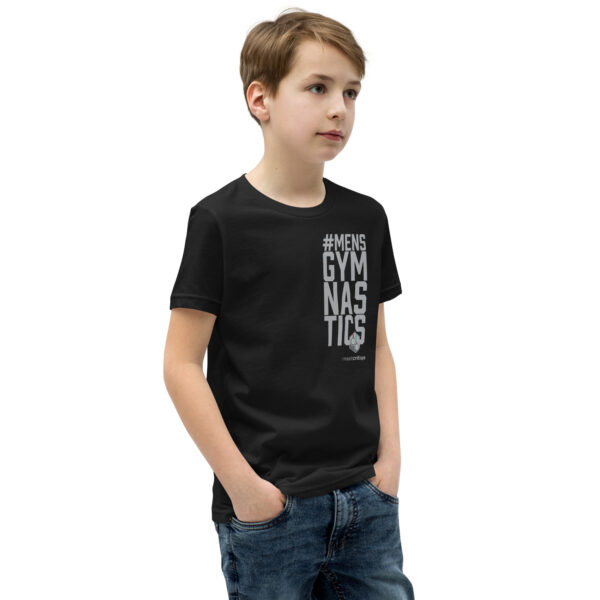 Youth #MENSGYMNASTICS Short Sleeve T-Shirt - Image 2