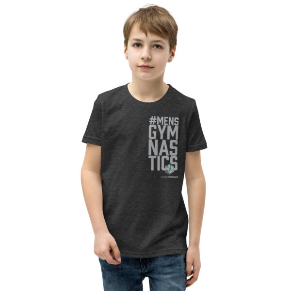 Youth #MENSGYMNASTICS Short Sleeve T-Shirt - Image 5