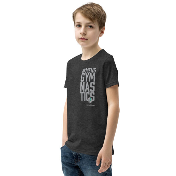 Youth #MENSGYMNASTICS Short Sleeve T-Shirt - Image 7
