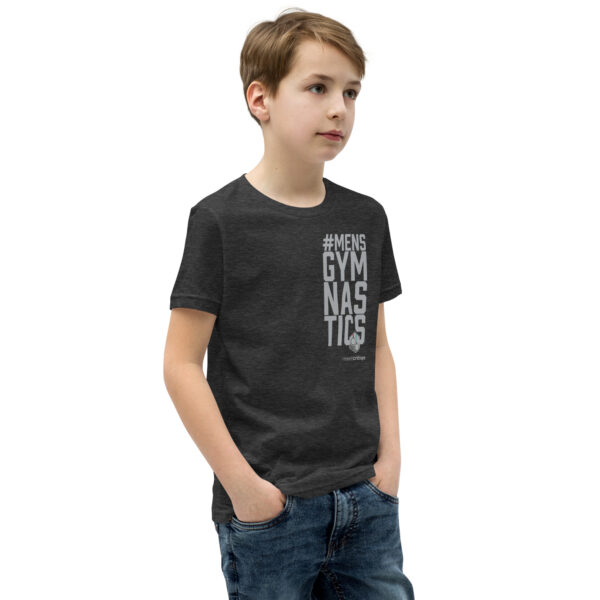 Youth #MENSGYMNASTICS Short Sleeve T-Shirt - Image 6