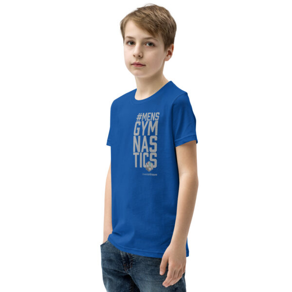Youth #MENSGYMNASTICS Short Sleeve T-Shirt - Image 11