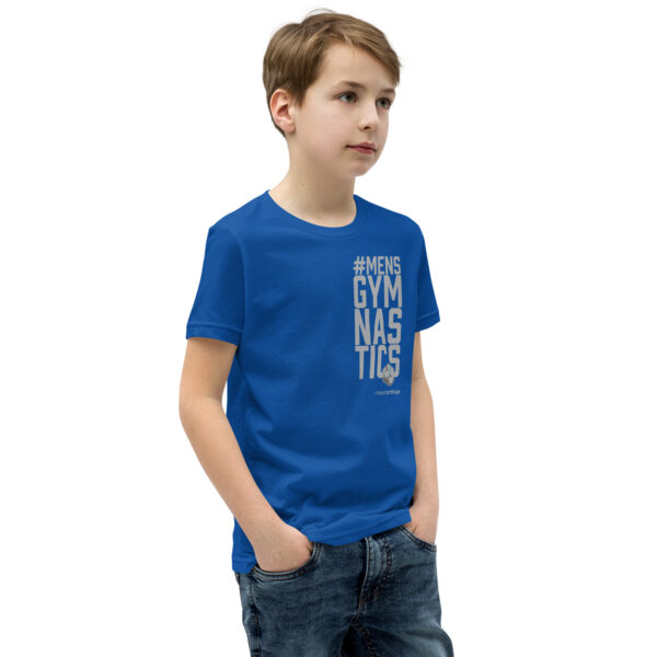 Youth #MENSGYMNASTICS Short Sleeve T-Shirt - Image 10