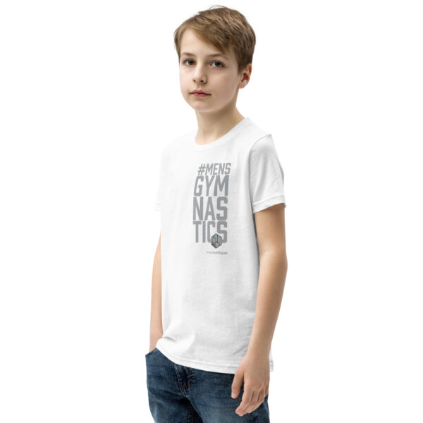 Youth #MENSGYMNASTICS Short Sleeve T-Shirt - Image 15
