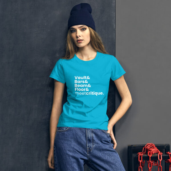 AND AND AND AND women's short sleeve tee - Image 5