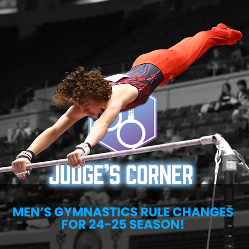 Ch-Ch-Changes Coming to Men’s Gymnastics Rules in 2024-25 Season!