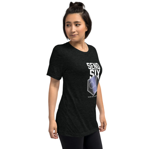 MAG Send Six! Unisex short sleeve soft touch t-shirt (dark color) - Image 11