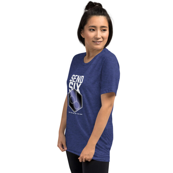MAG Send Six! Unisex short sleeve soft touch t-shirt (dark color) - Image 15