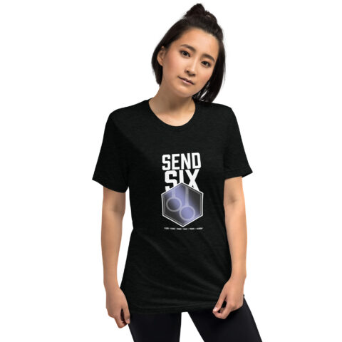 MAG Send Six! Unisex short sleeve soft touch t-shirt (dark color)