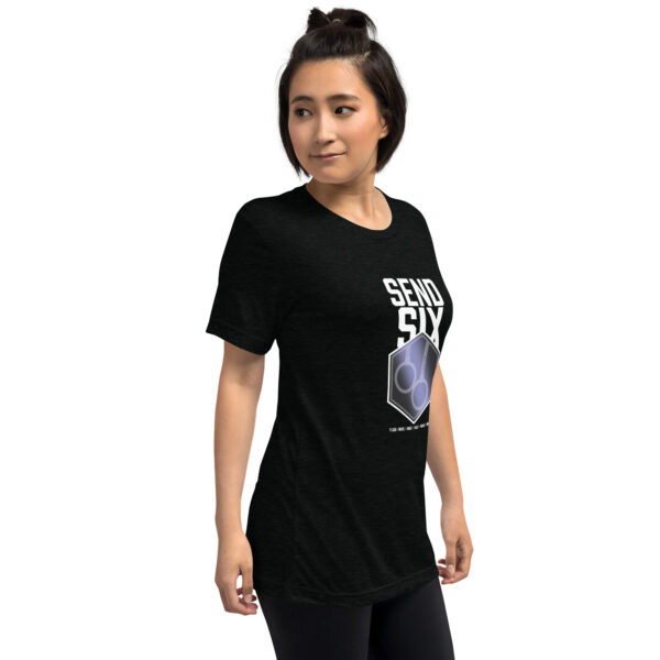 MAG Send Six! Unisex short sleeve soft touch t-shirt (dark color) - Image 5