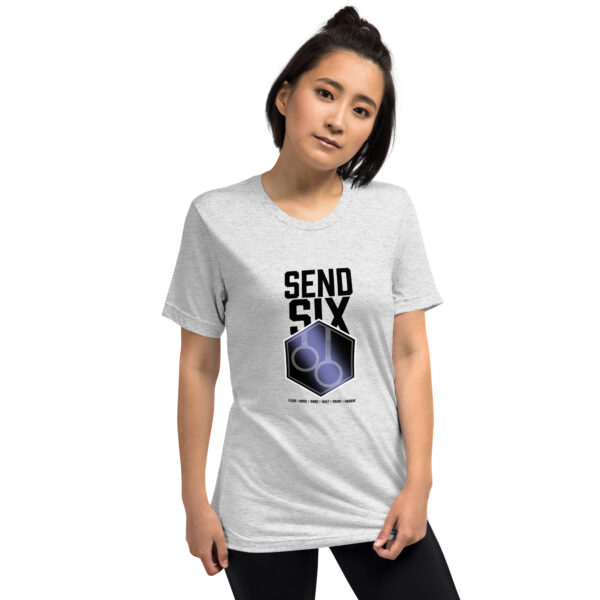 MAG Send Six! Unisex short sleeve soft touch t-shirt (light color) - Image 8
